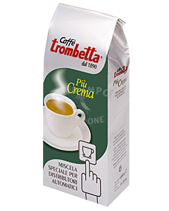 Caffe-Trombetta-piu-crema-ganze-Bohne-webshop-italia-import