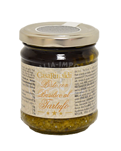 Casa Rinaldi Pesto con Basilico al Tartufo (180g) Pesto mit Basilikum und Trüffel