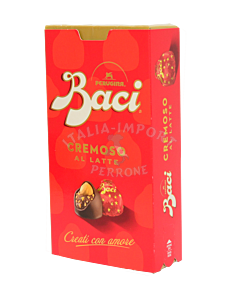 Baci Perugina Cremoso al Latte (200g) – cremige Milchschokoladenpralinen mit Haselnussfüllung