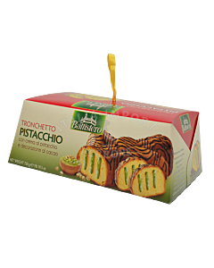 Ballistero Tronchetto Pistacchio (750g) - Hefegebäck mit Pistaziencreme und Kakaoglasur