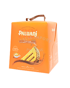 Paluani Panettone con crema al cappucchino (750g) - Weihnachtskuchen mit Cappucchinocreme