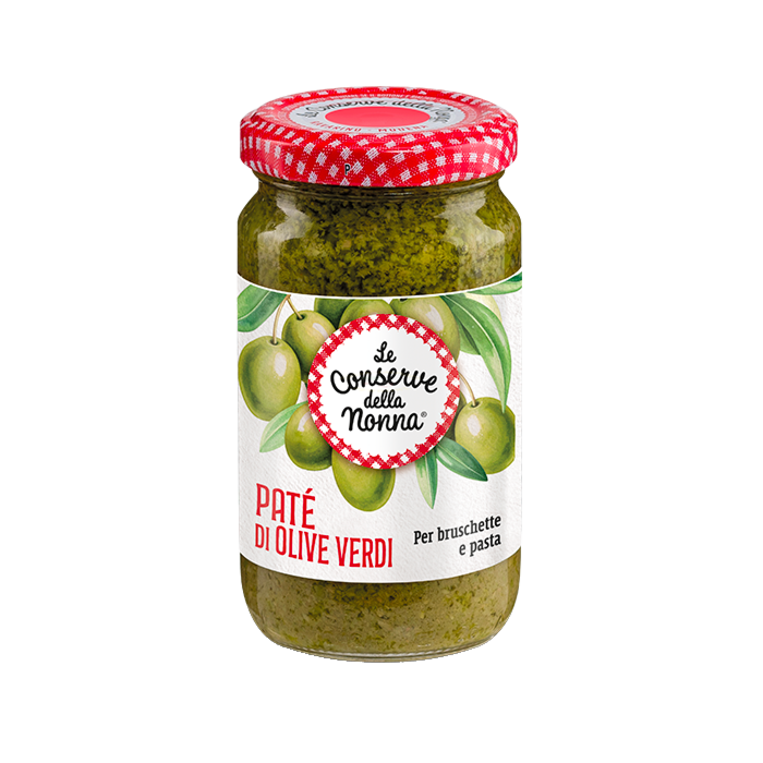 Conserve della nonna pate di olive verdi (190g) - Italia Import