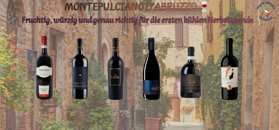 Montepulciano aus den Abruzzen bei Italia Import